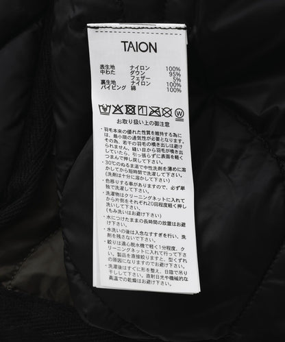 TAION NEC W-ZIP 雙拉鍊羽絨馬甲
