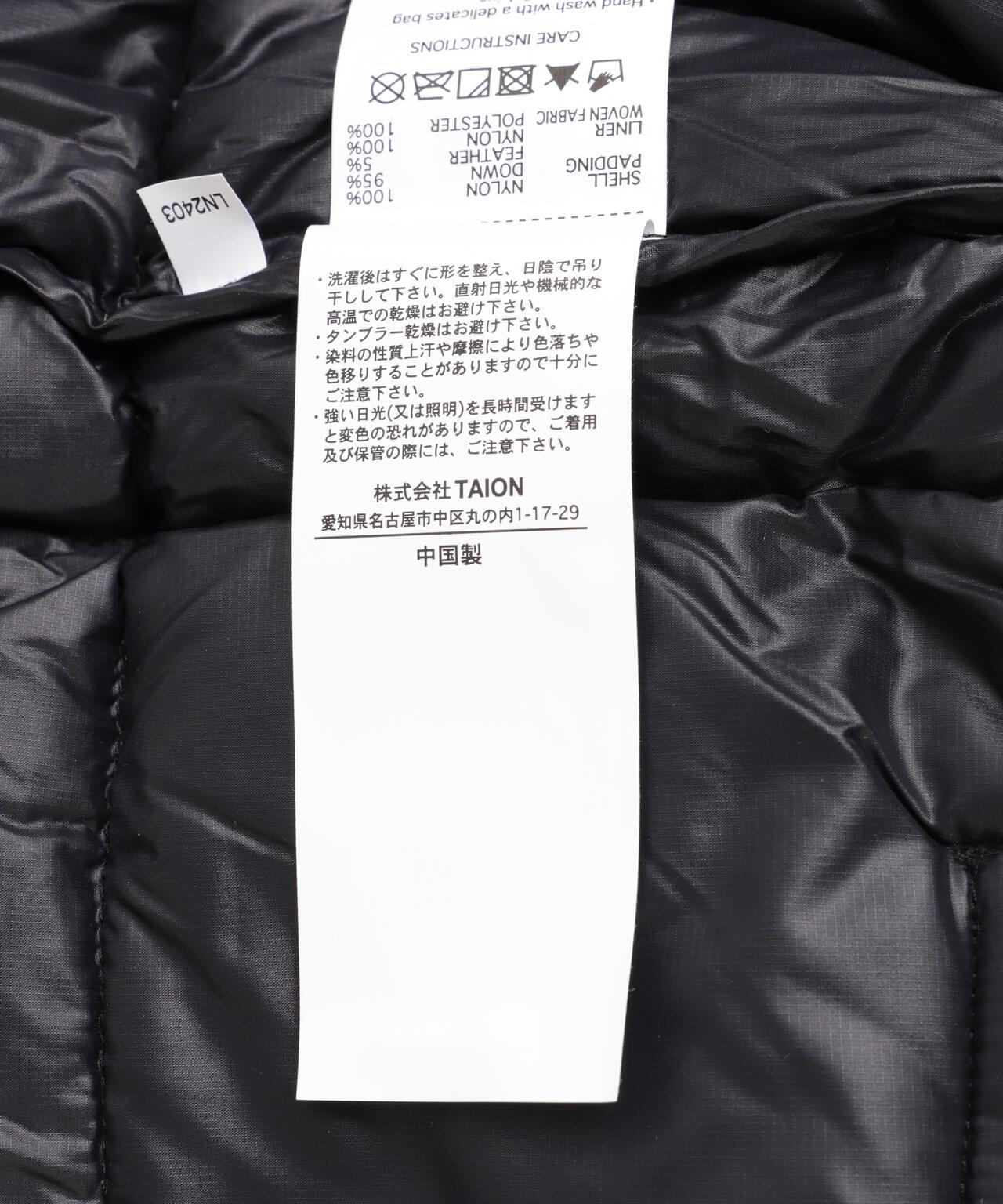 TAION タイオン MOUNTAIN DOWN JACKET 羽絨夾克