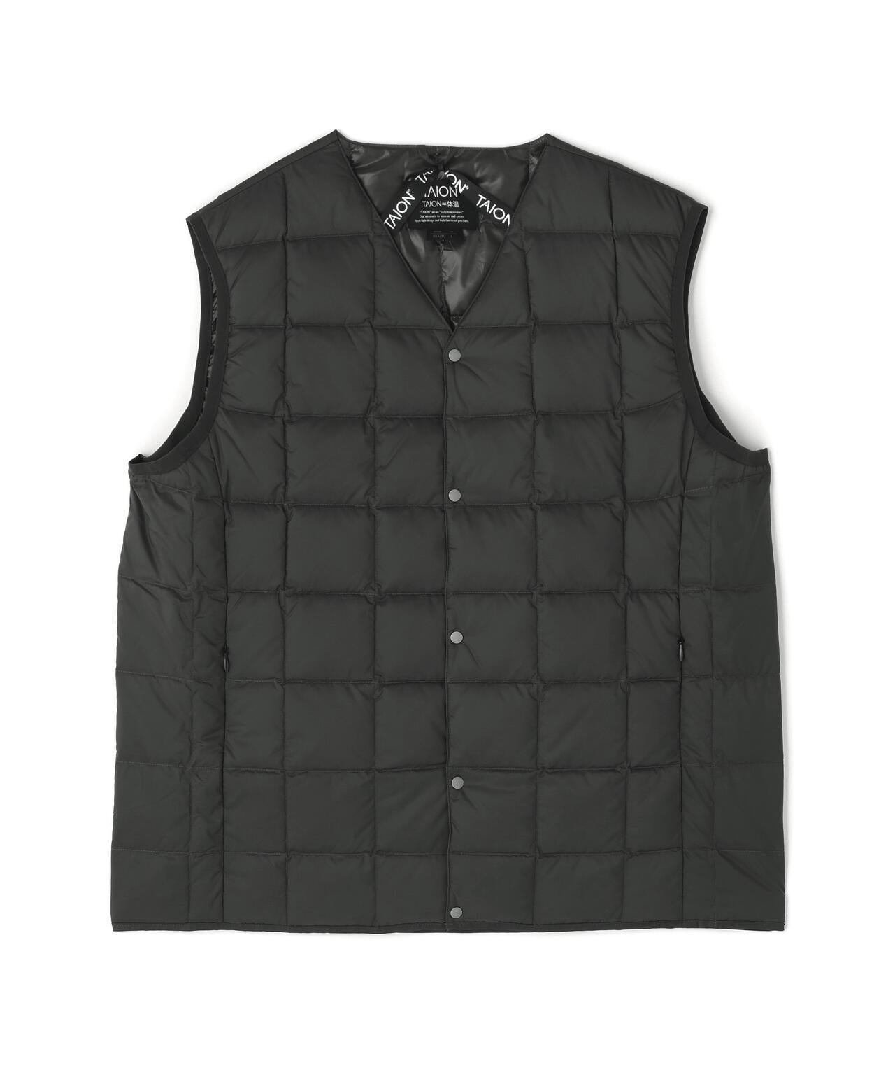 V NECK DOWN VEST 羽絨馬甲