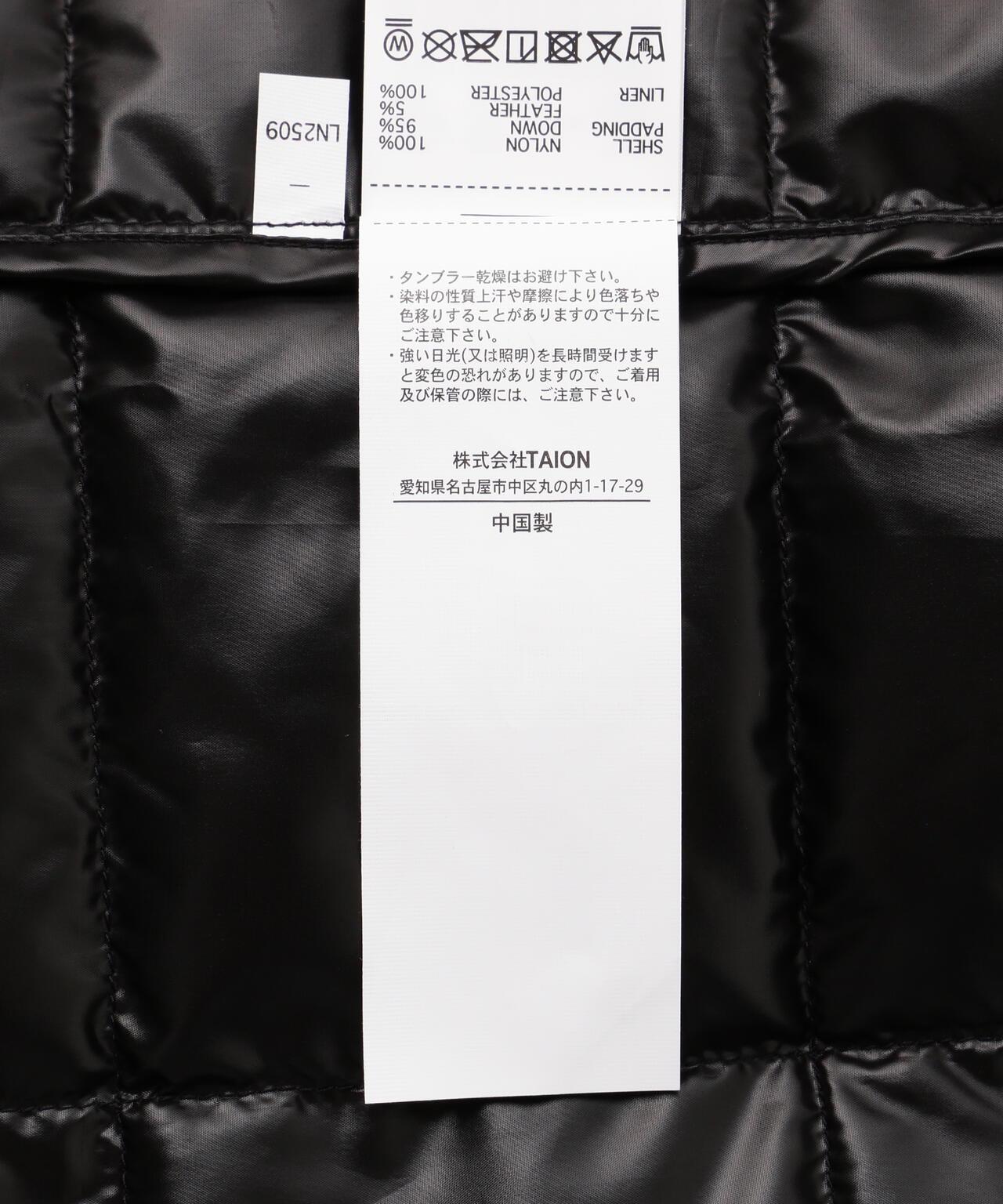 V NECK DOWN VEST 羽絨馬甲