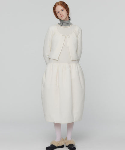 透視抽褶 AMOMENTO SHEER SHIRRING PADDED TOP 上衣