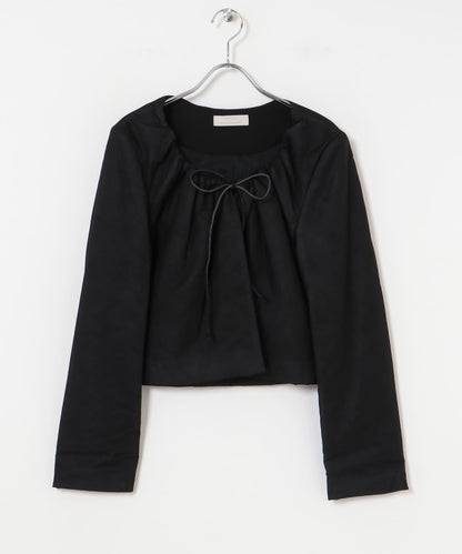透視抽褶 AMOMENTO SHEER SHIRRING PADDED TOP 上衣