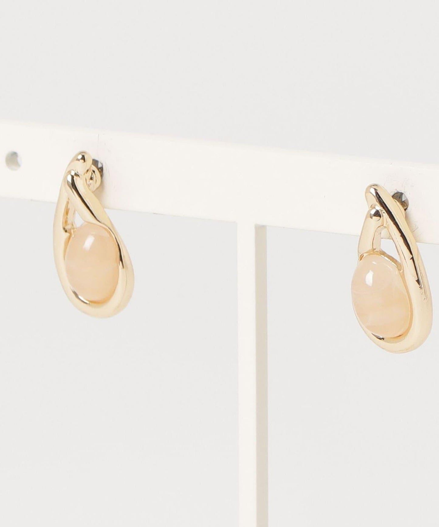 透明色水滴耳環