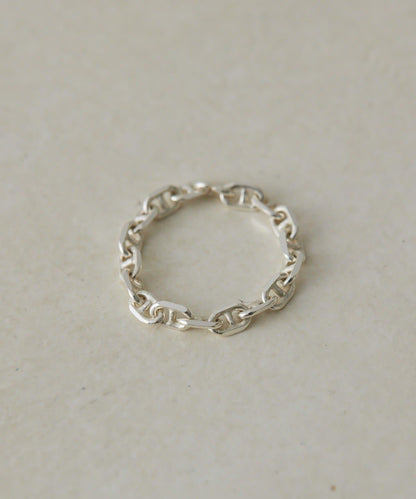 《スターリングシルバー使用》 錨鏈設計 戒指