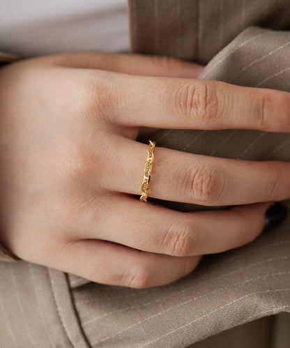 《スターリングシルバー使用》 錨鏈設計 戒指