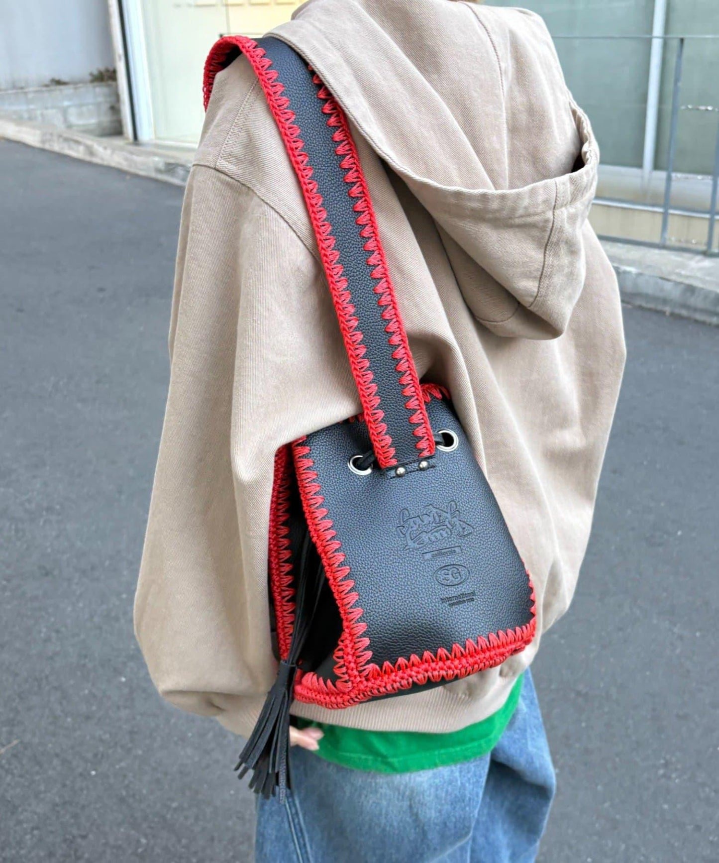 SOUNDS GOOOOD 單手柄Kagari單肩 皮革包