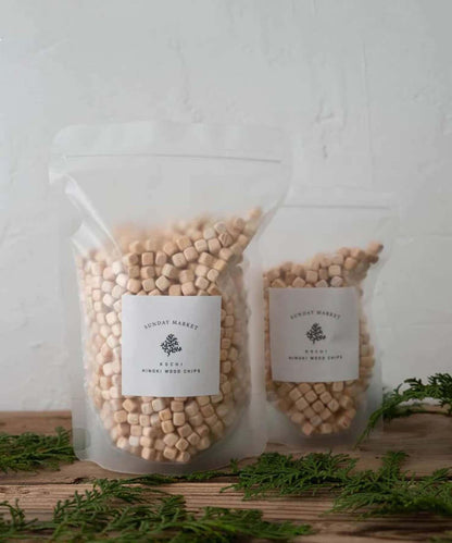 SUNDAY MARKET HINOKI WOOD CHIPS 木片