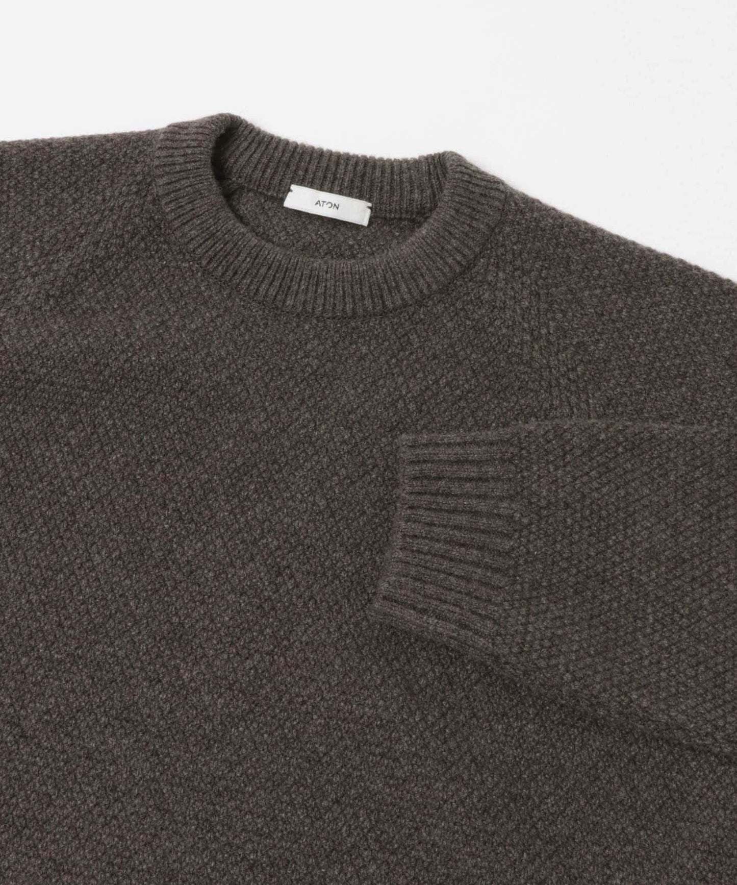 ATON 《LAM》BS WOOL C/N 毛衣