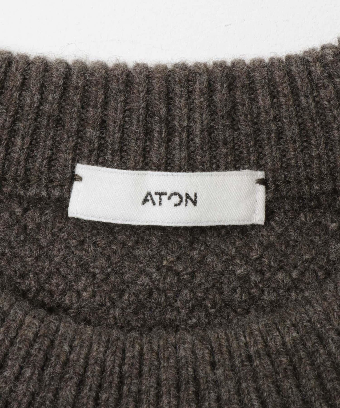 ATON 《LAM》BS WOOL C/N 毛衣