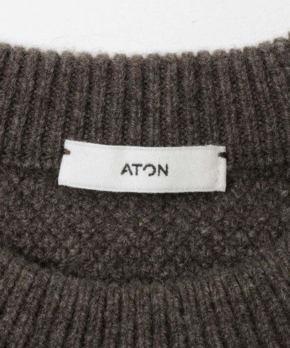 ATON 《LAM》BS WOOL C/N 毛衣