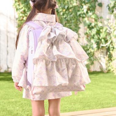 防潑水防汙耐用防UV 褶邊 學校用 抽繩包