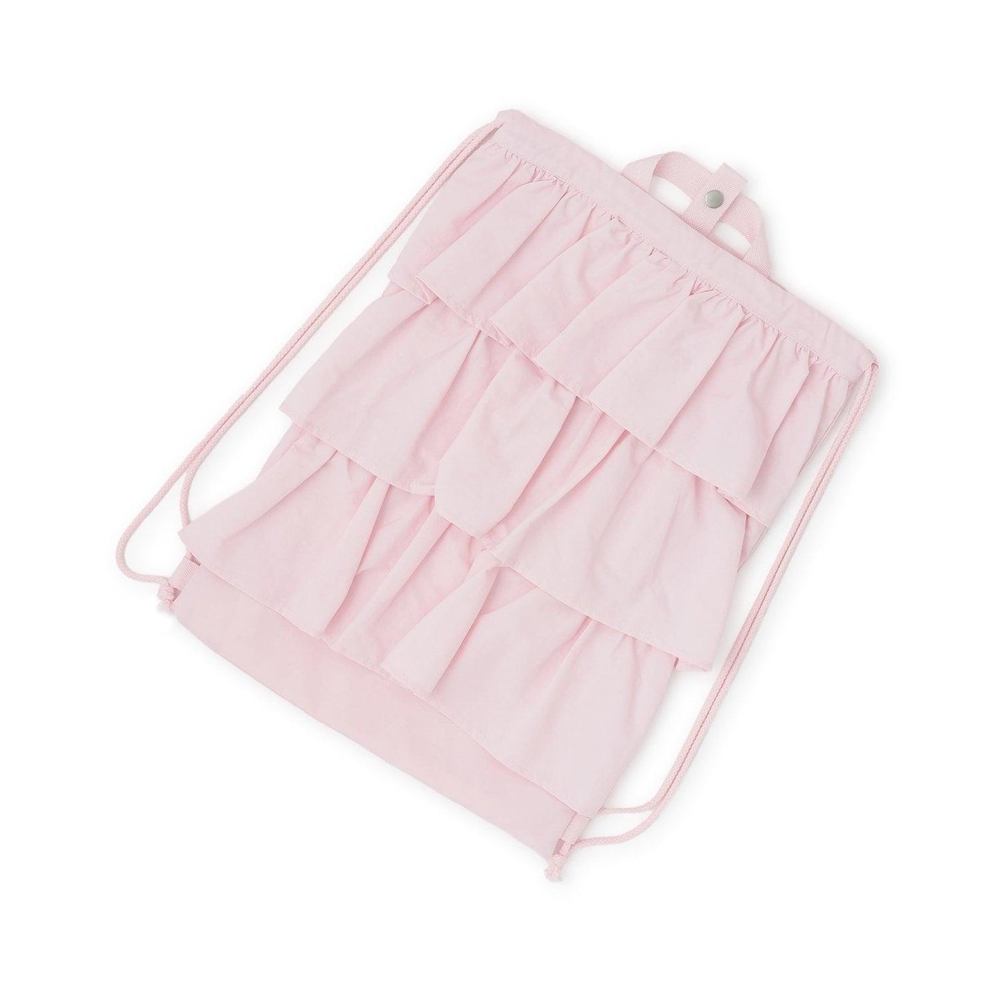 防潑水防汙耐用防UV 褶邊 學校用 抽繩包