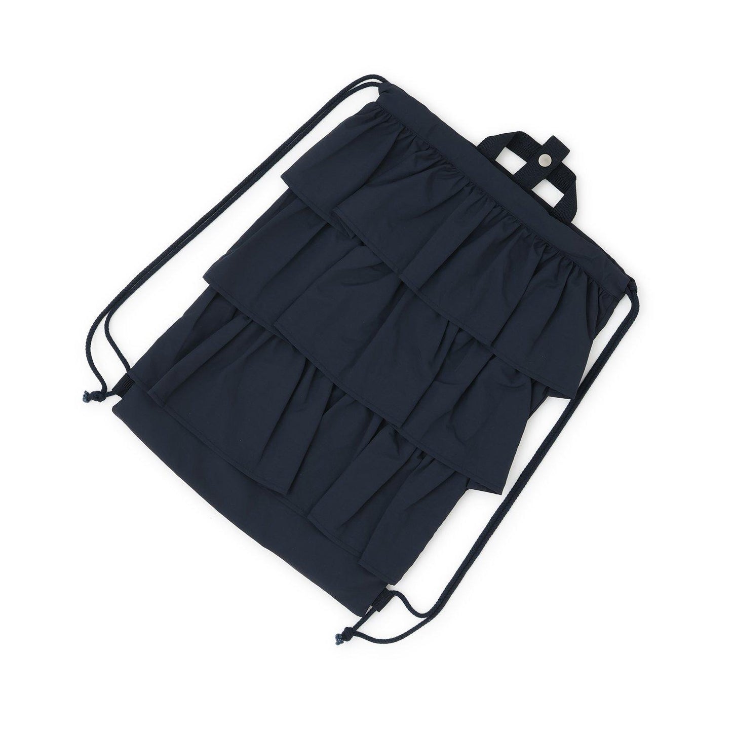 防潑水防汙耐用防UV 褶邊 學校用 抽繩包