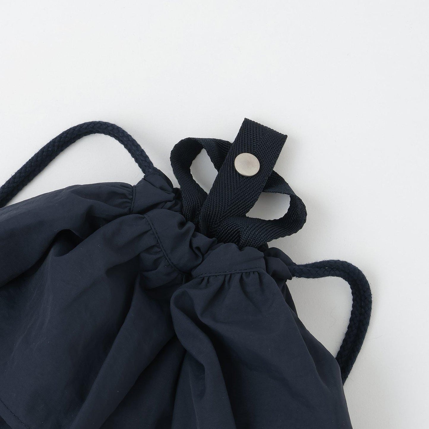 防潑水防汙耐用防UV 褶邊 學校用 抽繩包