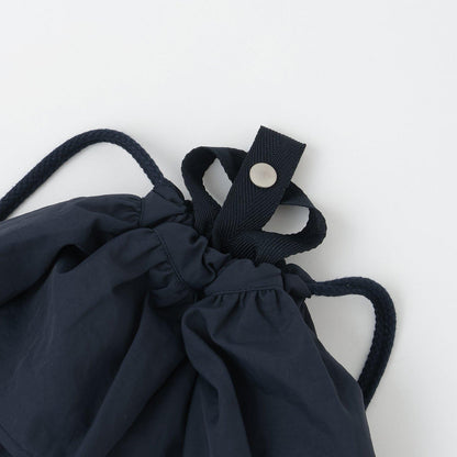 防潑水防汙耐用防UV 褶邊 學校用 抽繩包