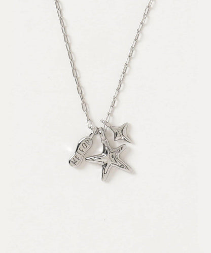 手繪星星吊墜 項鍊