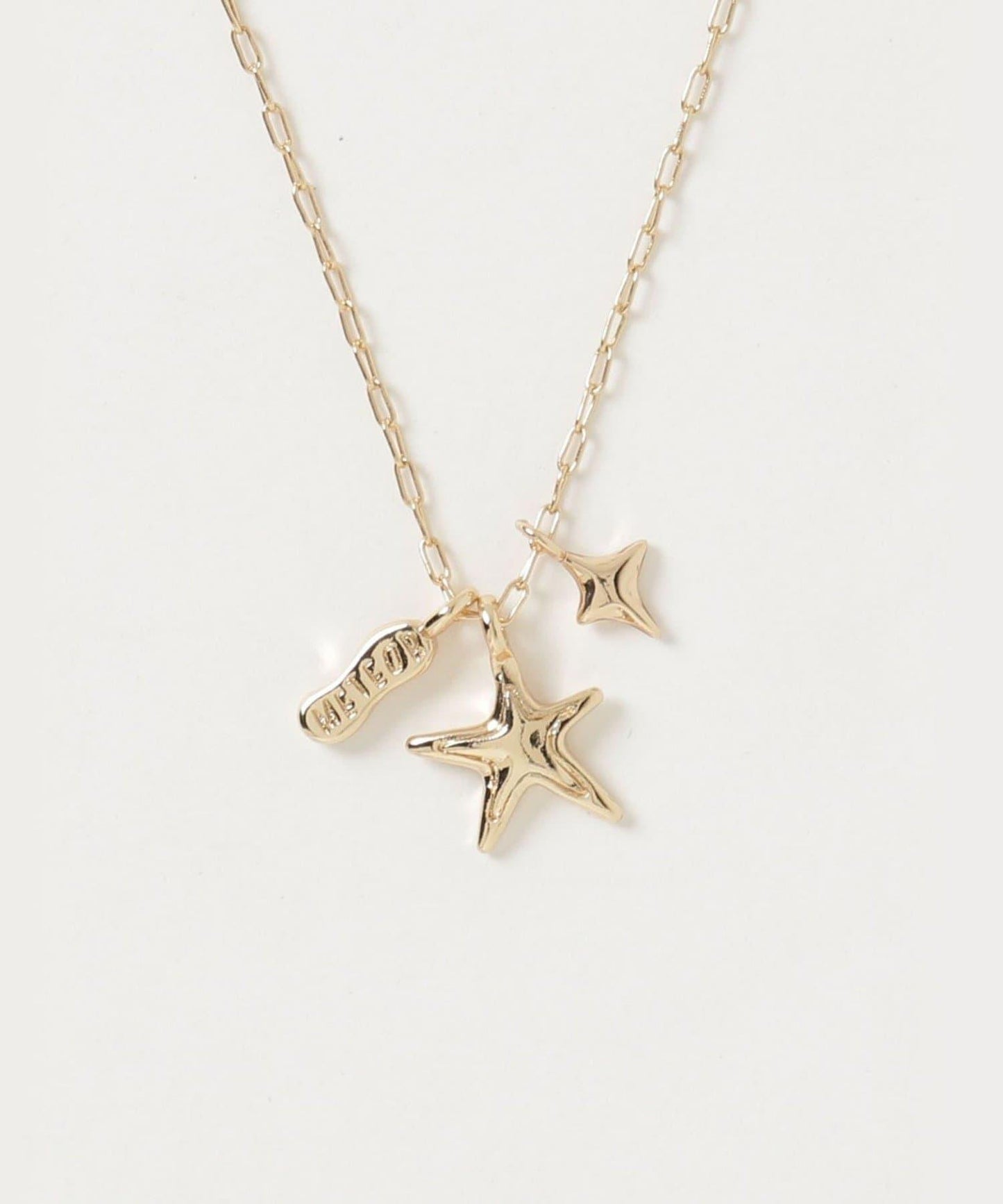 手繪星星吊墜 項鍊