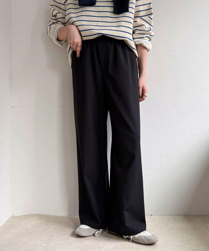 TR 易穿半闊腿褲