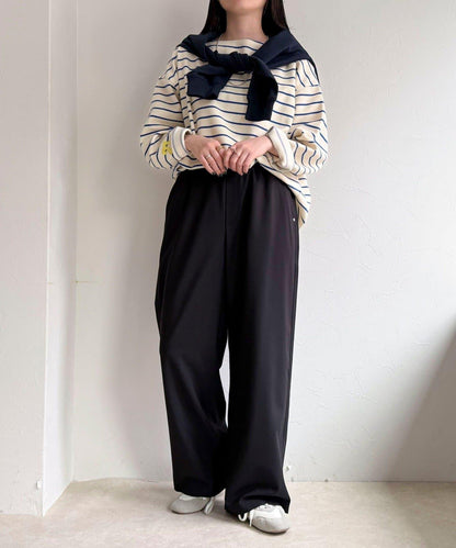 TR 易穿半闊腿褲