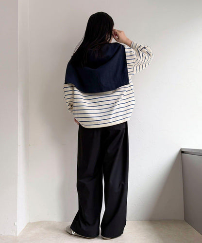 TR 易穿半闊腿褲