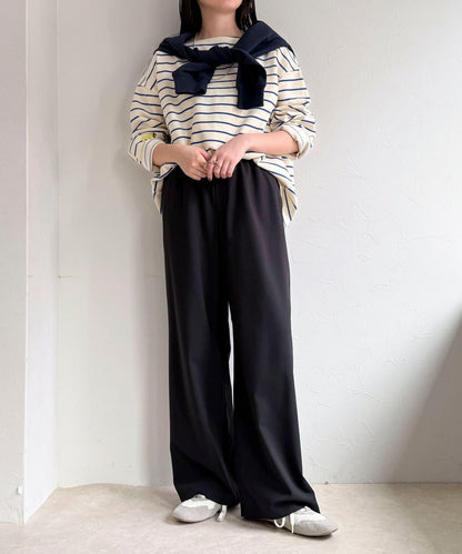 TR 易穿半闊腿褲