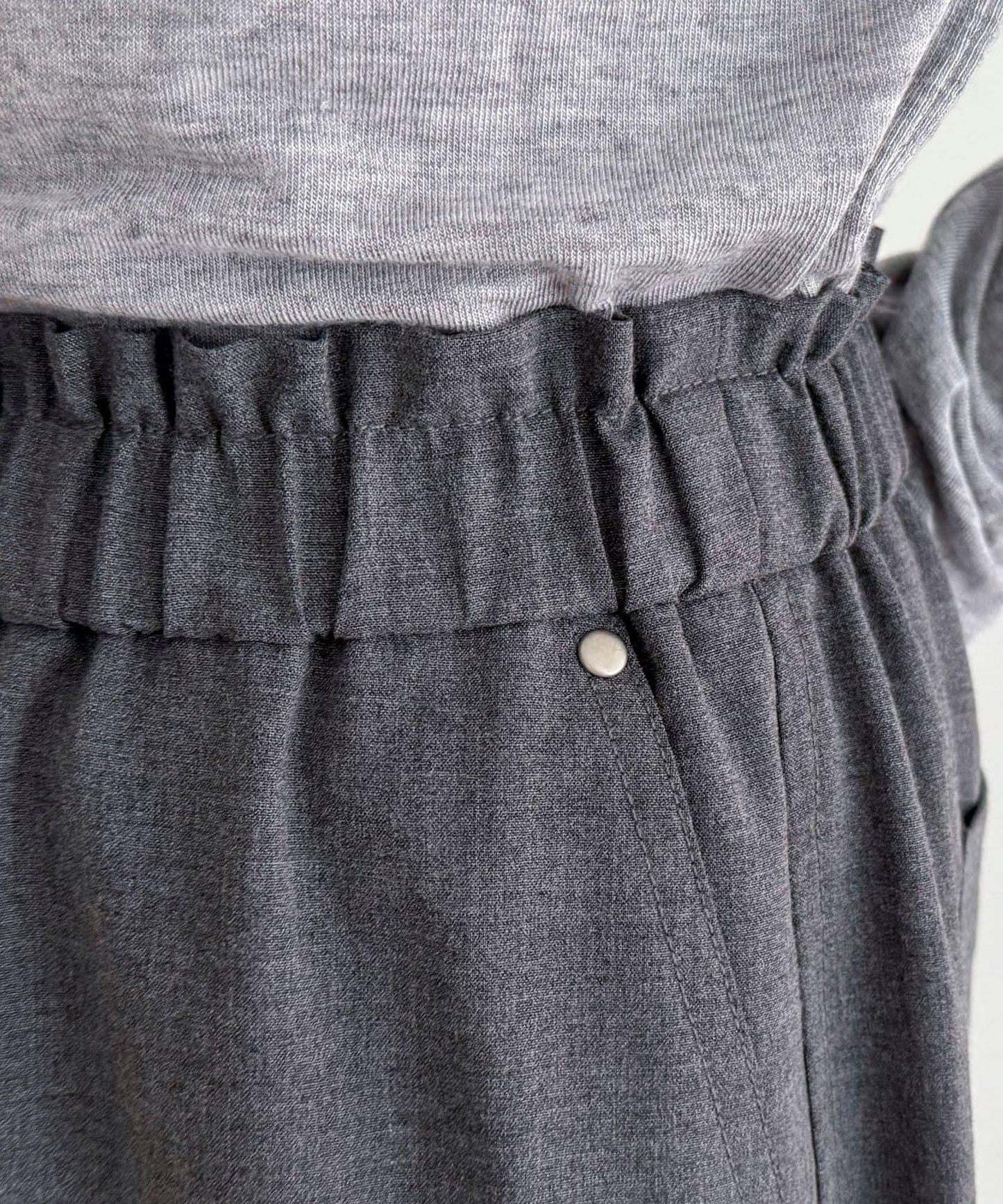 TR 易穿半闊腿褲