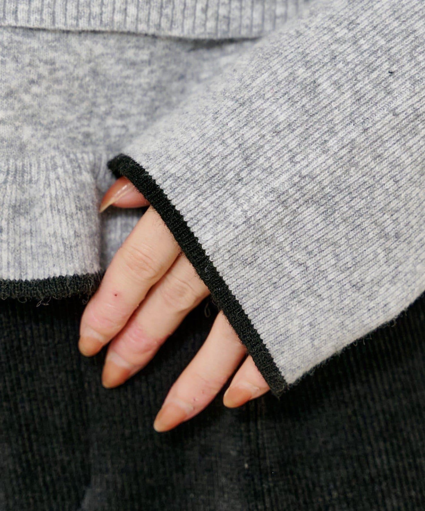 針織背心開衫套裝