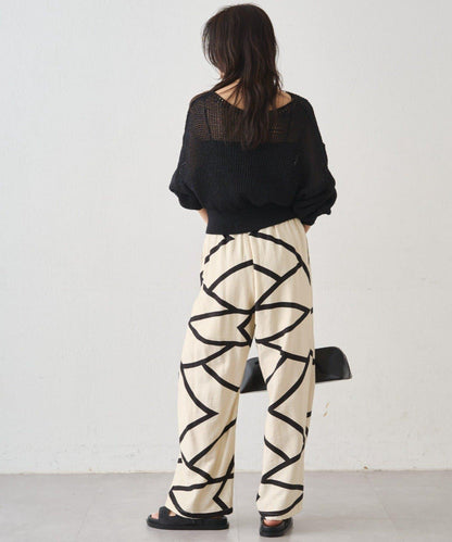 清爽棉短款針織上衣