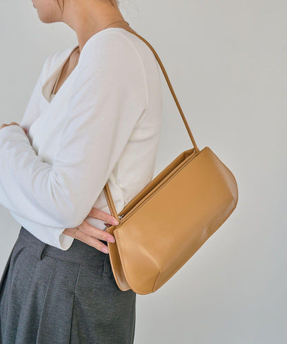 雙層極簡寬版包袋