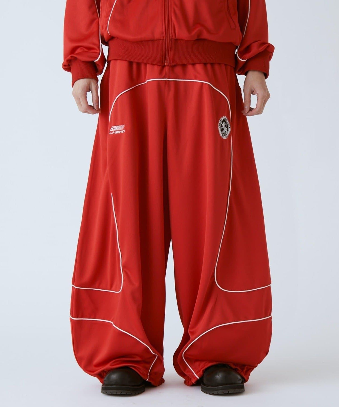 UMBRO×Lui's 弧形版型 運動長褲