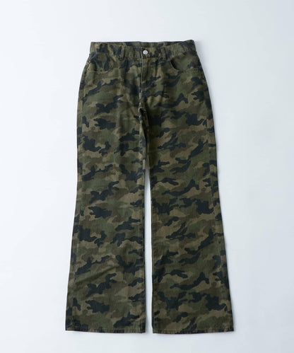 喇叭版型 ASSORTED PRINT 褲子