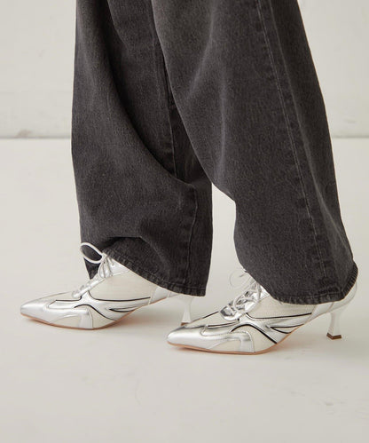 MESH HEEL SNEAKERS