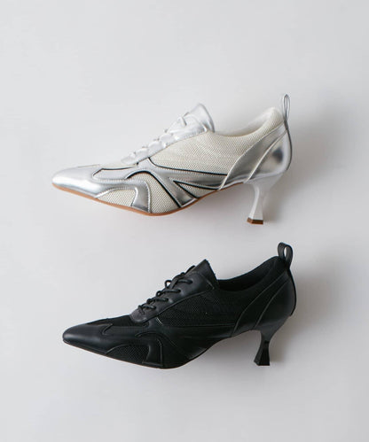 MESH HEEL SNEAKERS