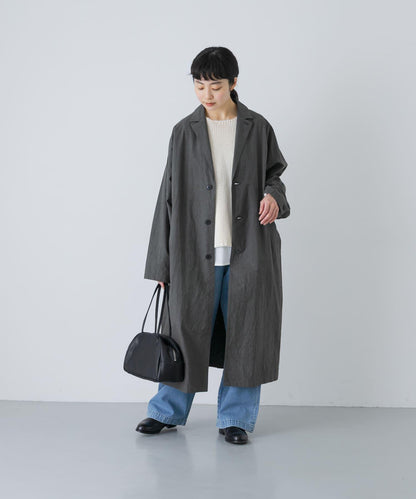 西裝領工裝大衣