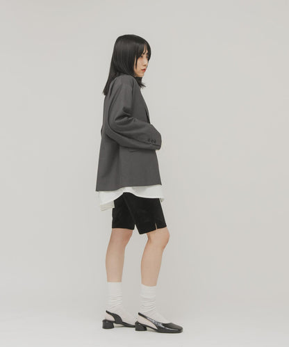 天鵝絨騎行褲