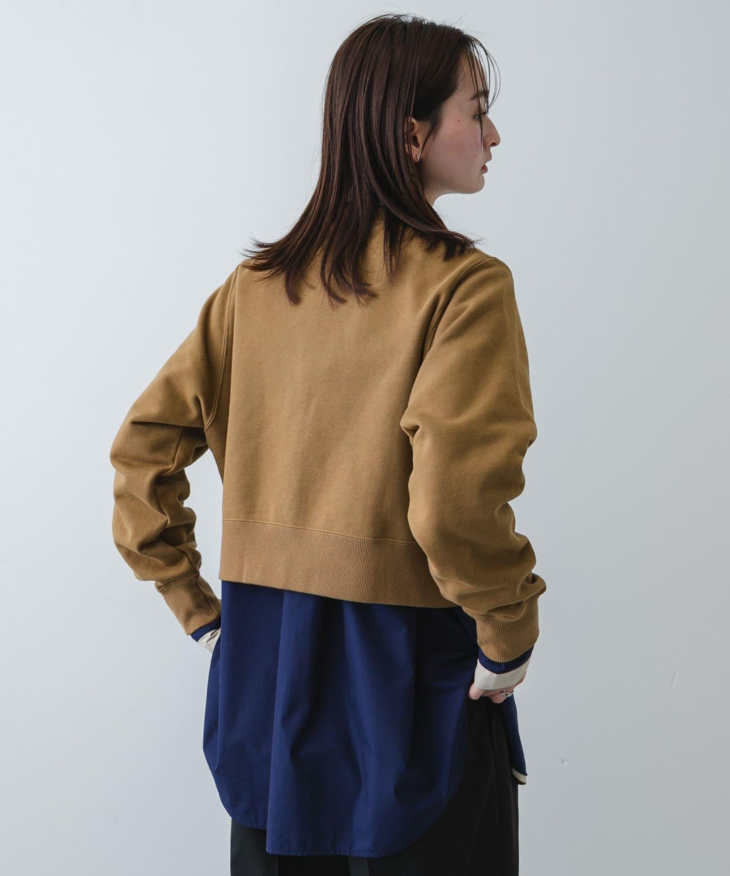 聯名款 CHAMPION×SENSE OF PLACE 衛衣面料開衫