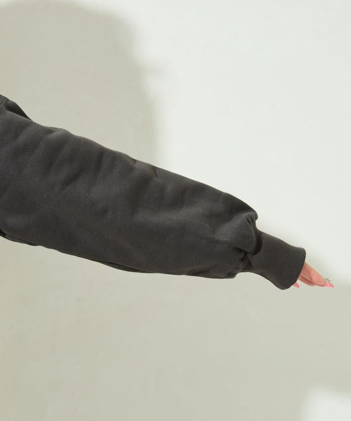 條碼刺繡×圓形LOGO印花 衛衣