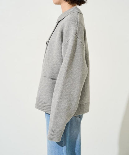 雙排扣 針織 夾克