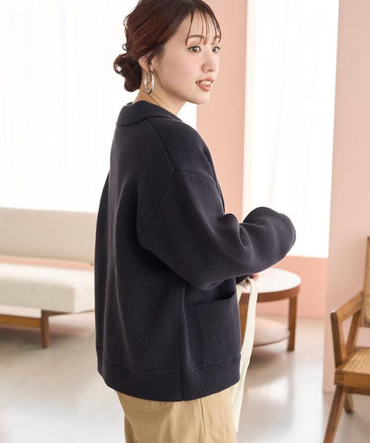 雙排扣 針織 夾克