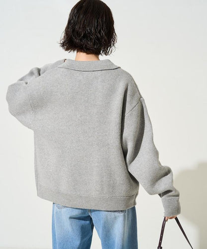 雙排扣 針織 夾克