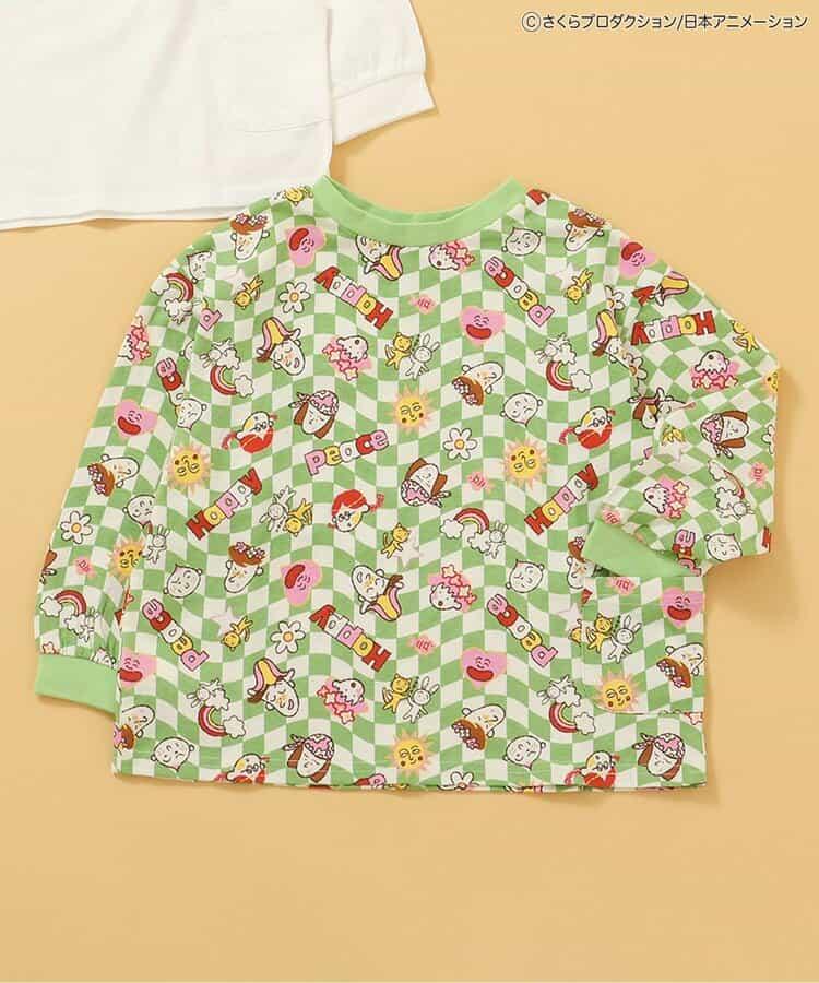 ちびまる子ちゃん（櫻桃小丸子） 合作系列 長袖T恤 どっちも正解DAISUKI款