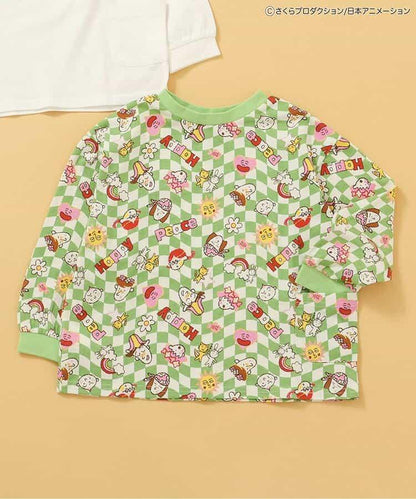 ちびまる子ちゃん（櫻桃小丸子） 合作系列 長袖T恤 どっちも正解DAISUKI款