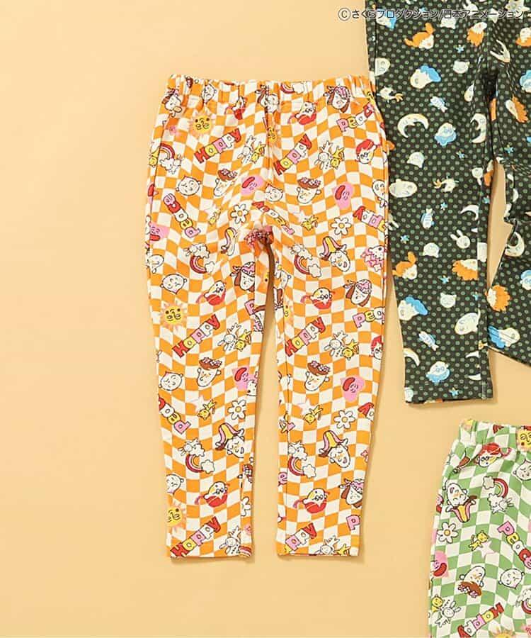 ちびまる子ちゃん（櫻桃小丸子） 聯名全印花DAISUKI系列 九分褲
