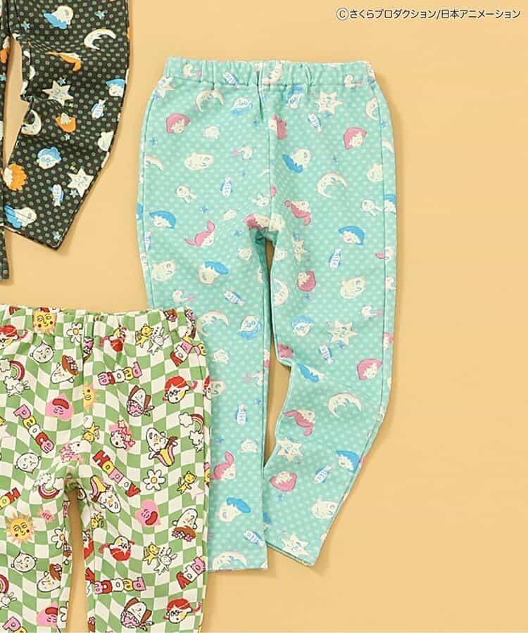 ちびまる子ちゃん（櫻桃小丸子） 聯名全印花DAISUKI系列 九分褲