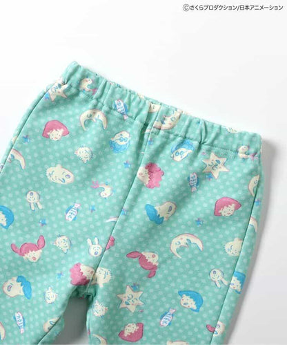 ちびまる子ちゃん（櫻桃小丸子） 聯名全印花DAISUKI系列 九分褲