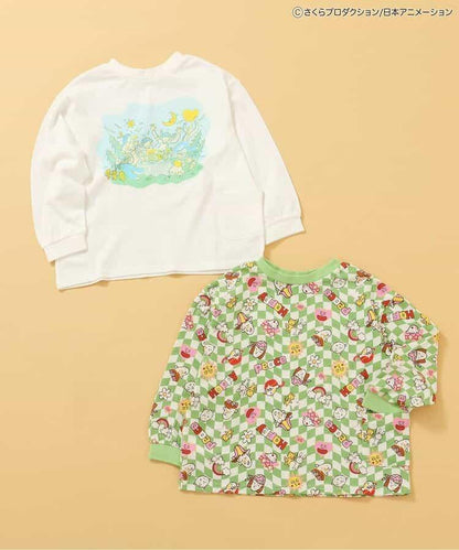 ちびまる子ちゃん（櫻桃小丸子） 合作系列 長袖T恤 どっちも正解DAISUKI款