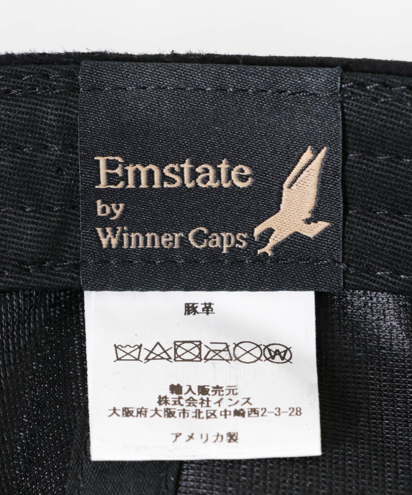 WINNER CAP 麂皮棒球帽
