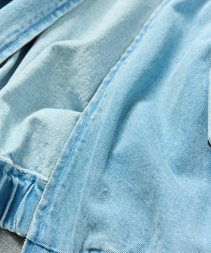 聯名 立領 Denim Stand Collar Blouson 外套