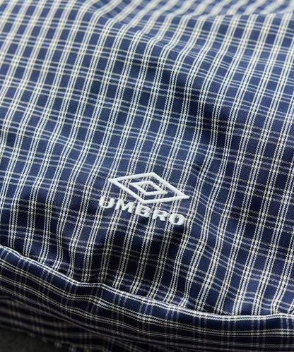 格紋條紋拼接 New Round Shoulder Bag 單肩包 聯名款