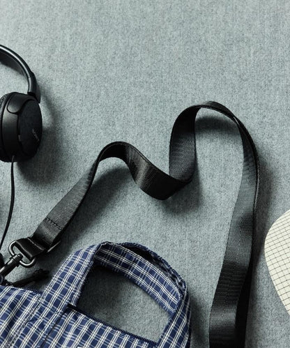 格紋條紋設計 Boston Mini Bag 迷你包（聯名款）